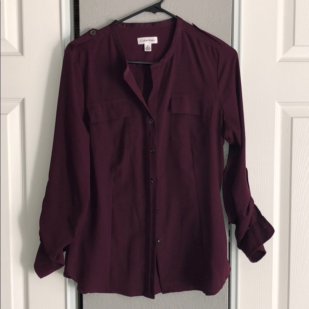 Calvin Klein blouse size M